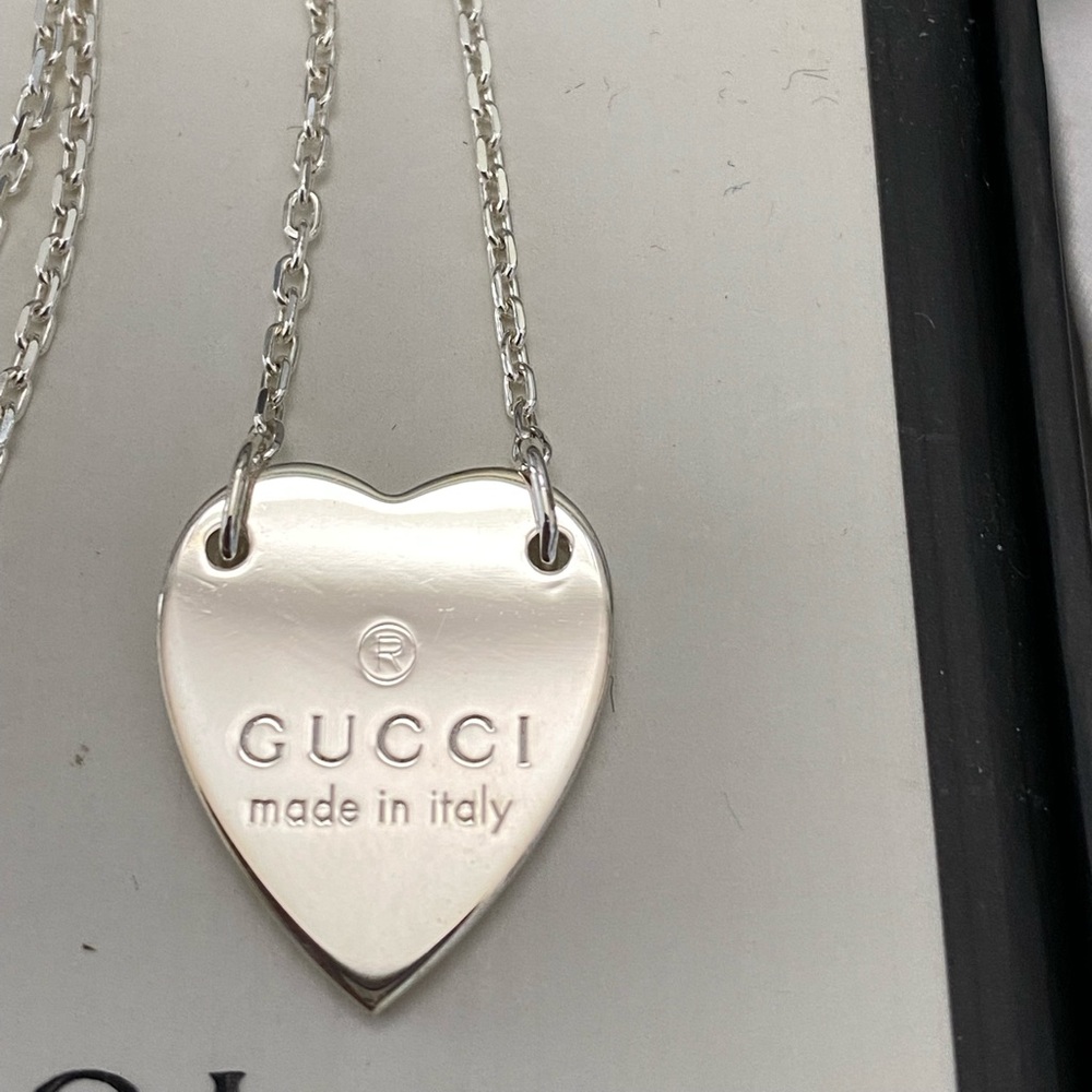 Gucci Heart Necklace New
